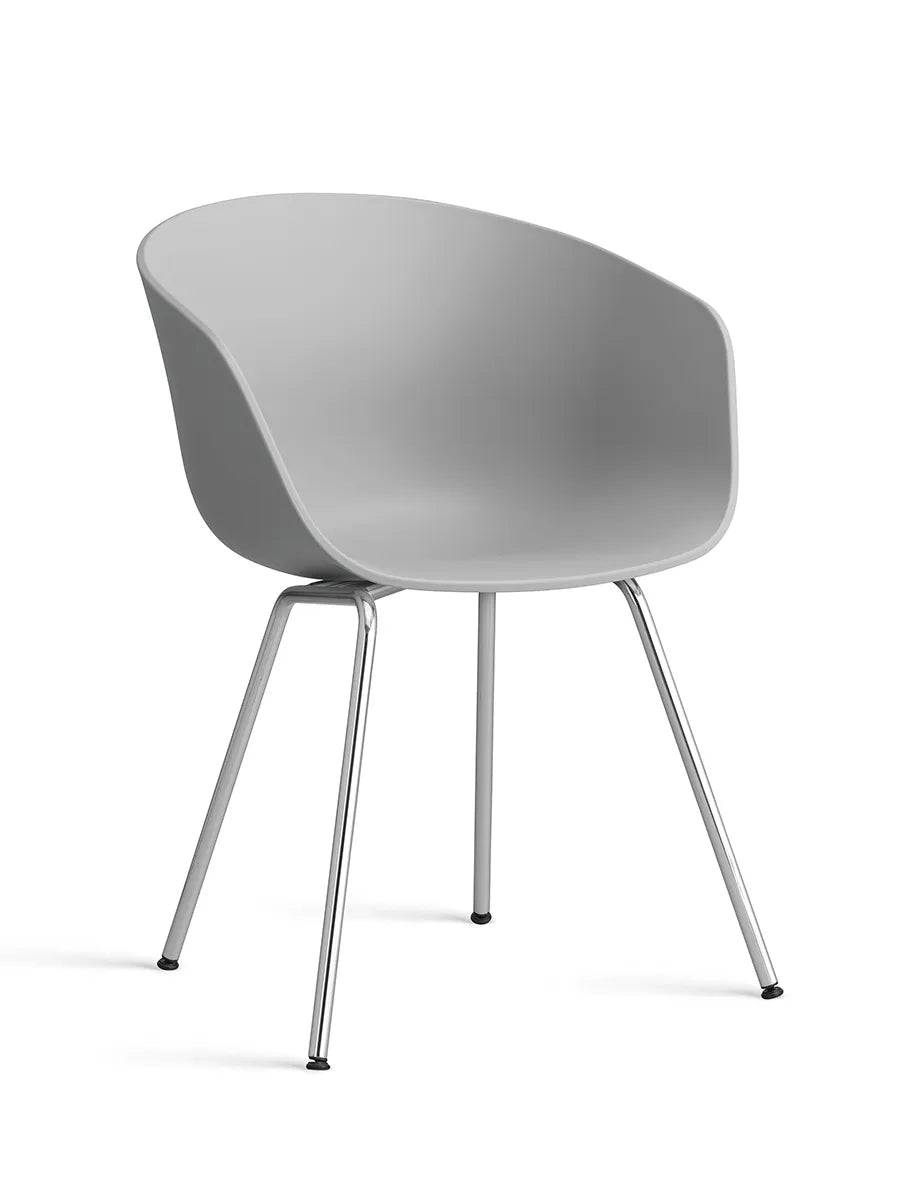 About a Chair AAC26 fra Hay Concrete grey / Forkromet stål - Jacobsen Plus