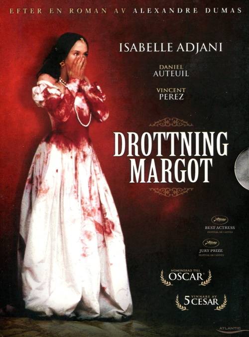 DVD - Drottning Margot (Isabelle Adjani) (1994) (Beg)
