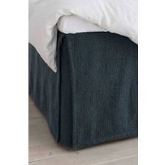 Ellos Home - Sengekappe Altro i bouclé, højde 60 cm - Blå - 90X200