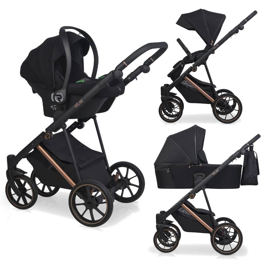 Barnvagn Velar Riko 3i1 inkl. babyskydd Cosmo