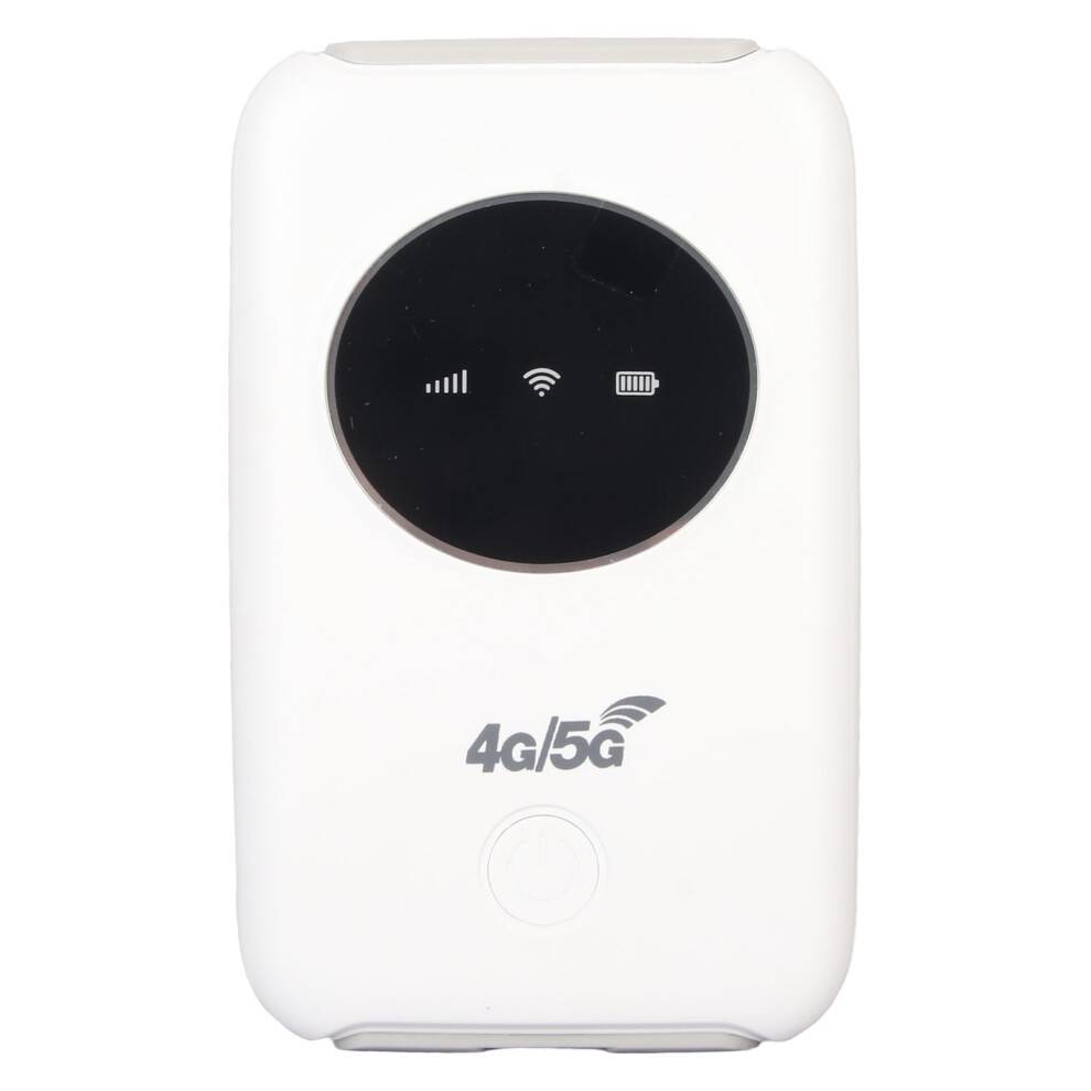 Ulåst5G mobilt bredbånd, højhastighedsinternet4G LTE USB-modem med SIM-kortslot, bærbar routerTilslut op til 10 enhederLangtidsbatteri E