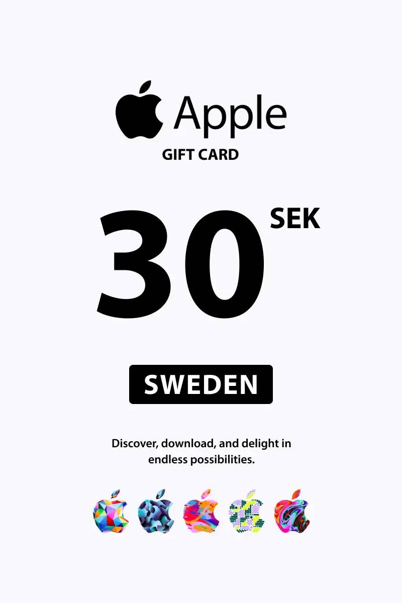Apple 30 SEK Gift Card (SE) - Digital Code.