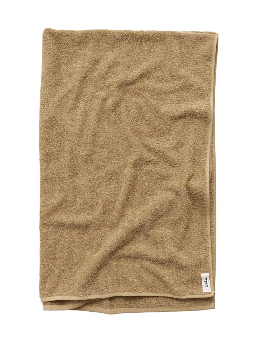 Linen Bath Sheet, 100 x 150 cm fra Aiayu Saffron - Jacobsen Plus