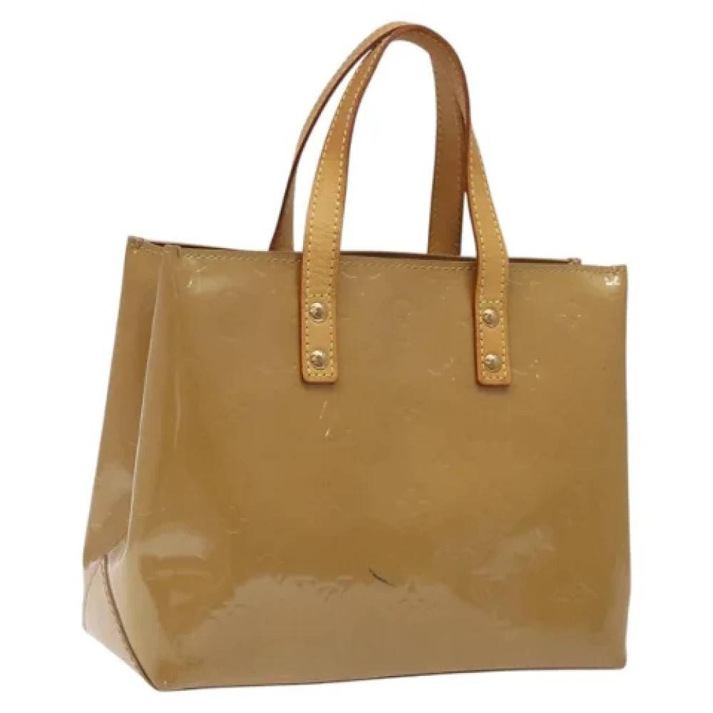 Louis Vuitton Vintage Pre-owned Laeder louis-vuitton-tasker - Vintage - Dame - Beige - ONE SIZE - Tyl