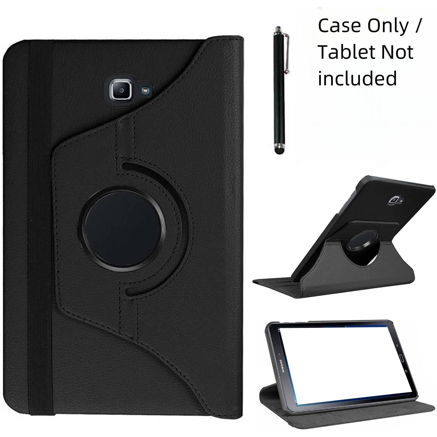 Case For For Galaxy Tab .1 Inch 2016 (sm-t580 T585 T587), 360 Degree Rotating Stand Case Smart Protective Cover, With Stylus Pen