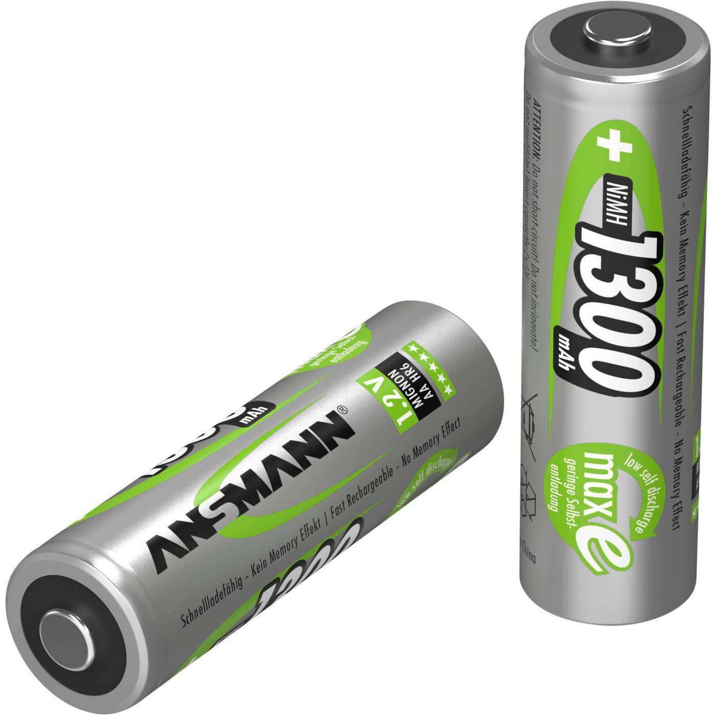 Ansmann maxE HR06 Laddbart batteri AA (R6) NiMH 1300 mAh 1.2 V 1 st
