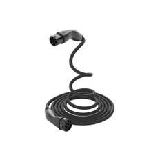 LAPP Elbil spiral-ladekabel 3 faset (32 A/22 kW, type 2) | Sort, 3 meter