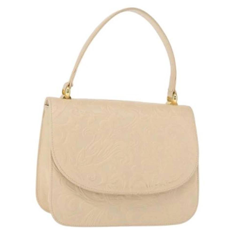 Balenciaga Vintage Pre-owned Vintage Håndtaske - Vintage - Dame - Beige - ONE SIZE - Læder