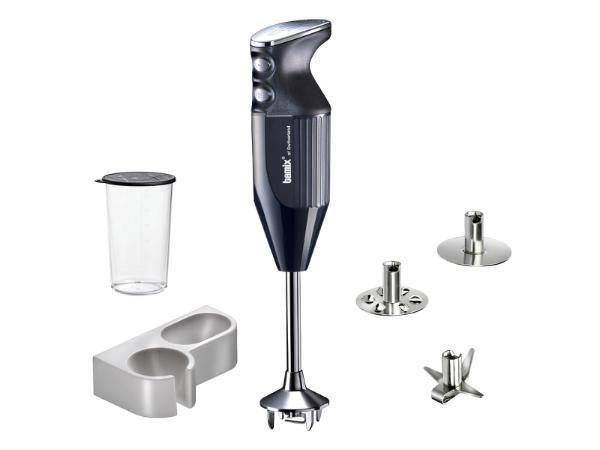 Stavblender, Bamix 200W, Mono - Sort