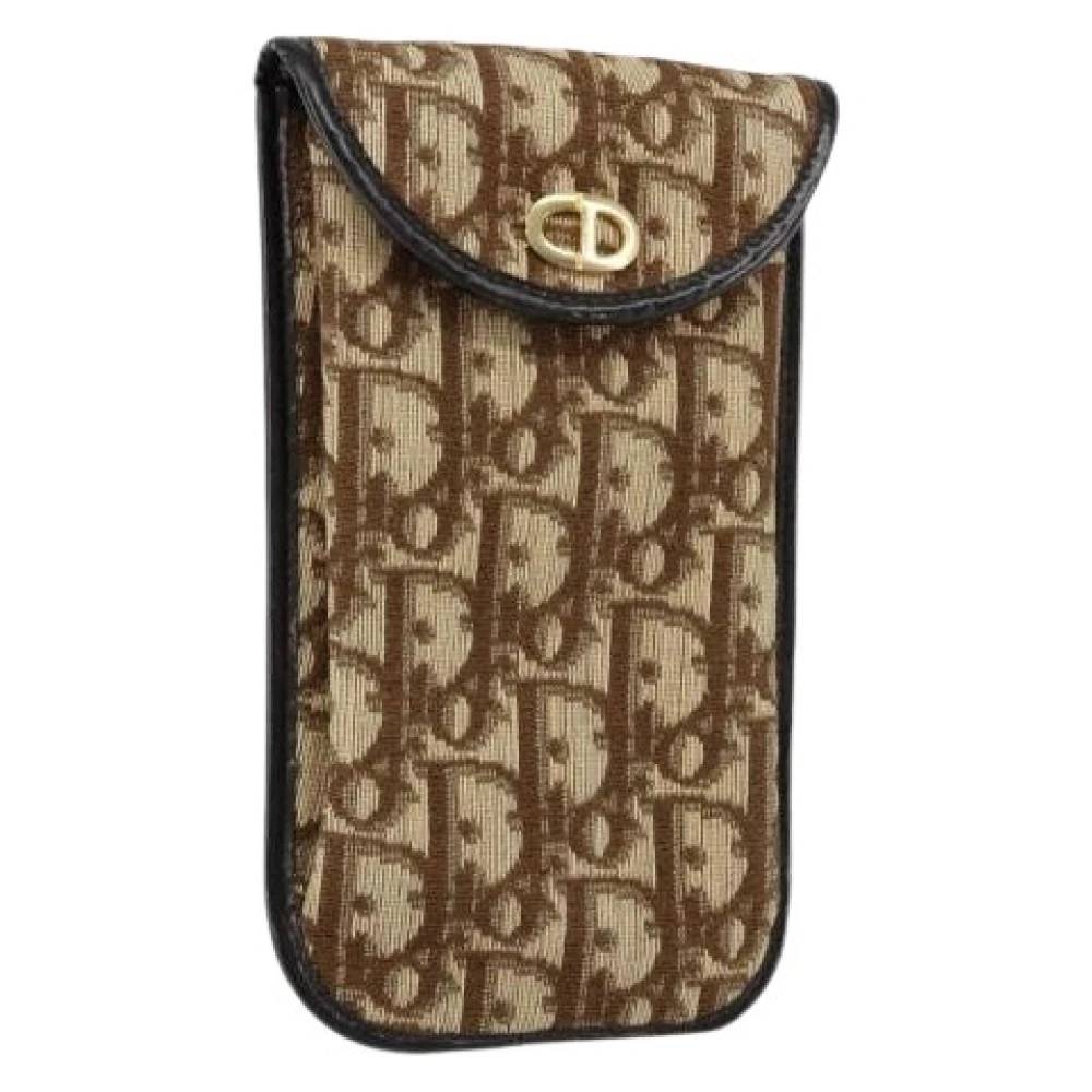 Dior Vintage Pre-owned Canvas dior-tasker - Vintage - Dame - Beige - ONE SIZE -