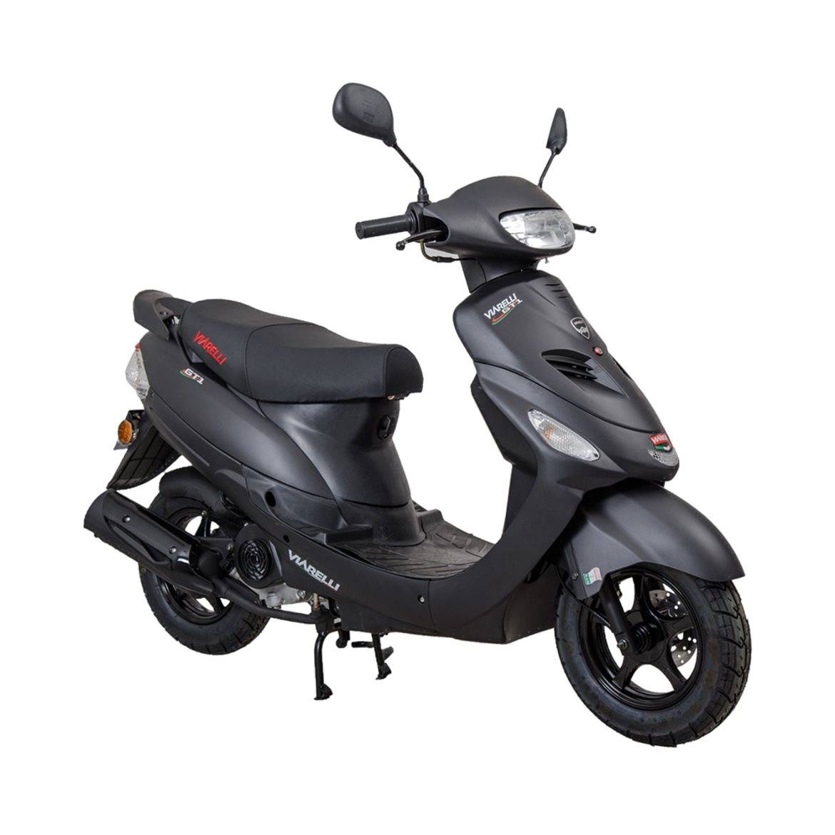Moped Viarelli GT1 25km/h (Euro 5 klass 2 moped) matt-black