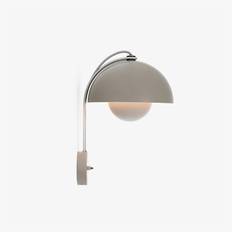 &Tradition Flowerpot VP8 Væglampe Grey Beige