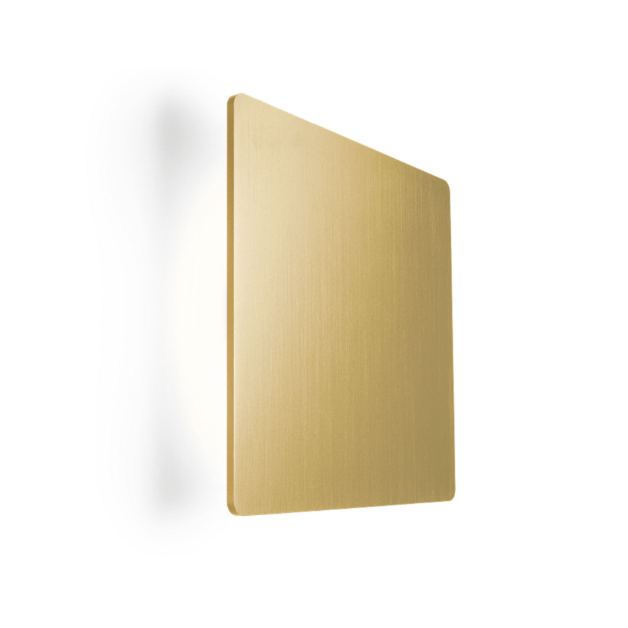 Miles LED væglampe Wever & Ducré - Guld / Model 3.0 Carré / 2700K/warm hvid CRI90