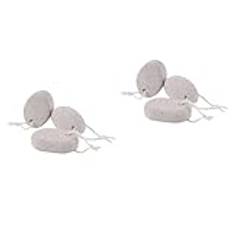 minkissy 6st Pimpsten För Fötter Naturlig Skonsam Borttagning Förhårdnader Ergonomisk Design För Bästa Grepp För Hemma Spa Och Pedikyr