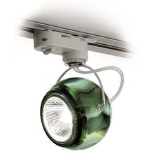 Beluga skinnespot 230V 3F Fabbian - Grøn