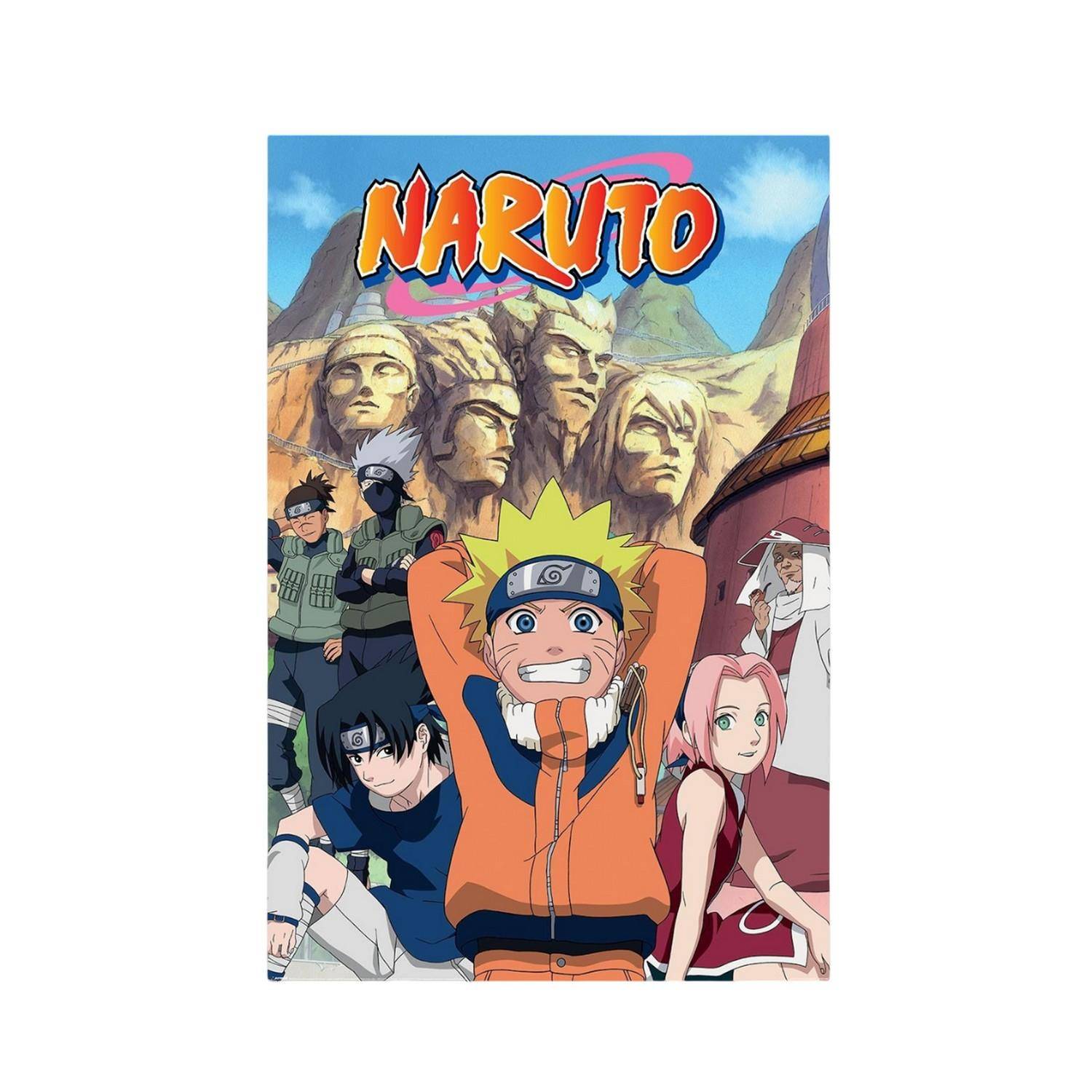 Naruto Mountains Printed Paper Poster 91.5cm x