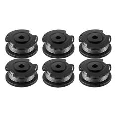 6-pak F016800569 Snoretrådsspole og -line til Bosch EasyGrassCut 23, 26, 18, 18-230, 18-260, 18-26 Udskiftning