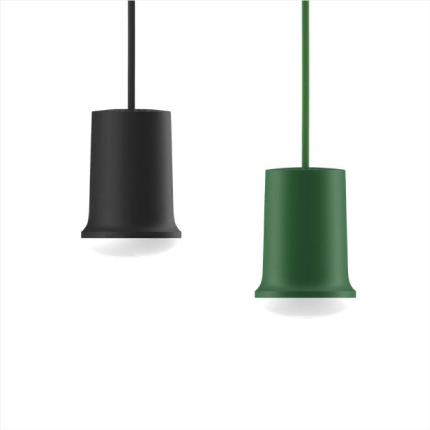 Compose Pendel - Taklampa (bas) | 4 färgval | Färg: Gul (RAL1033) | Ljuskälla: Integrerad 5W LED (3000K)