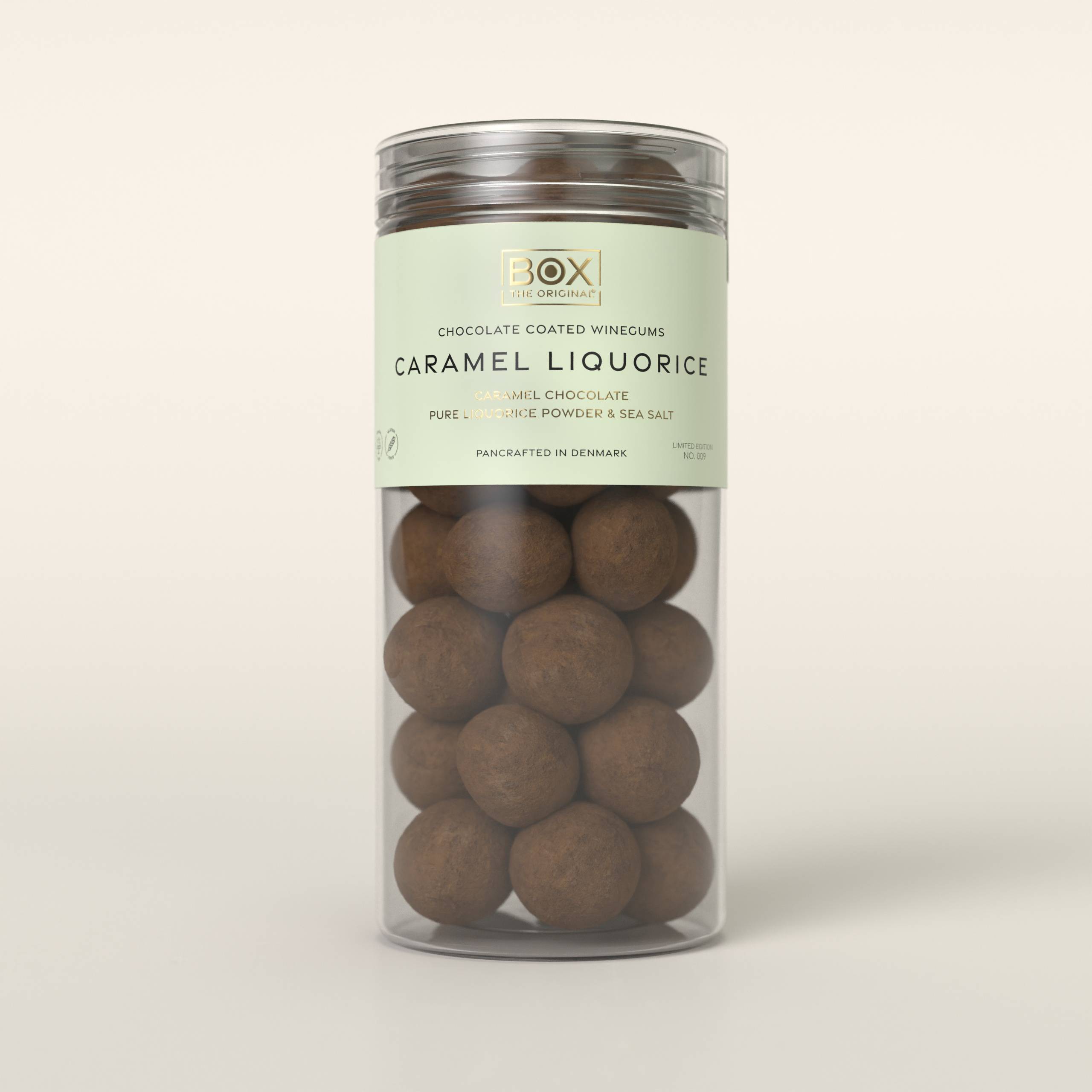 Vingummi m. Karamel-Lakrids Chokolade -Box the Original