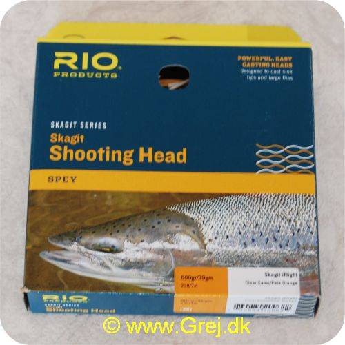 Skagit iFlight Float./Interme. 7m - 38,8g - 600 grains - Clear Camo/orange