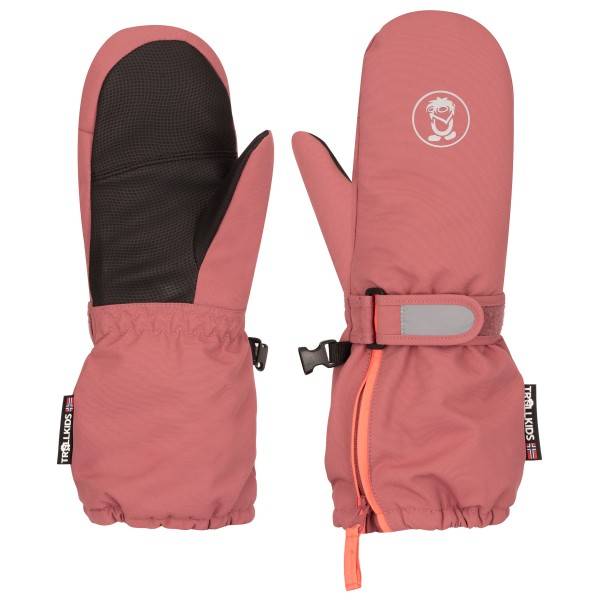 Trollkids Kid's Troll Mitten XT Handsker Børn størrelse 3,5 - 4-5 Years farve pink