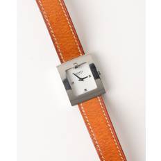 HERMÈS Belt Watch 22mm Extra Strap - Silver