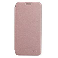 SAMSUNG GALAXY S7 EDGE læder cover, rosa