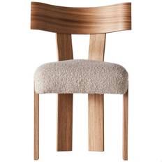 Dusty Deco Alba Stol / Bouclé Sand - Stolar Ek Beige - DD20000175