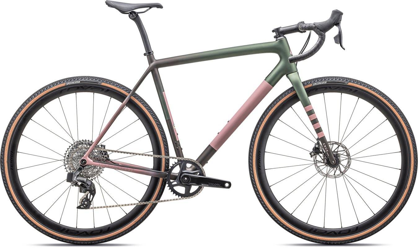 CRUX EXPERT - Satin Cypress Metallic / Doppio / Dusky Pink / Champagne (54)