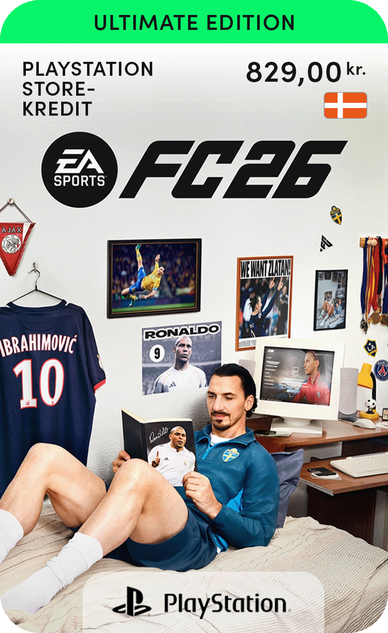 EA SPORTS FC 26 Ultimate Edition - PlayStation-kredit | PlayStation Store Gavekort | PSN Gavekort