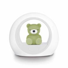 Zazu Billy the Bear Nattlampa Grön One Size      Unisex