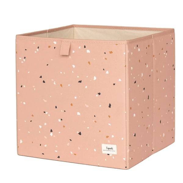 3 Sprouts 812895002355 Förvaringslåda Torg Polyester Rosa