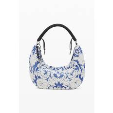 Large floral bucket bag