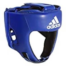 Adidas IBA Style Boxning Huvudskydd för träning, svart, röd, blå