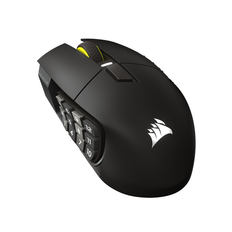Corsair Scimitar Elite Wireless SE MMO - Gun metal - Gaming Mus - Optisk - 16 knapper - Sort