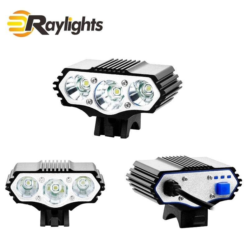 Big Ugle cykellygte 1800 med 3 LED fra UltraLED – Kraftfuld Belysning med 4400mAh Batteripakke Easylight.dk