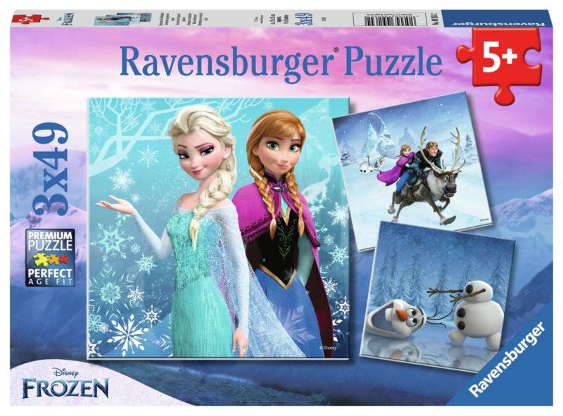 Ravensburger pussel - Winter Adventures - 3x49 bitar Default Title