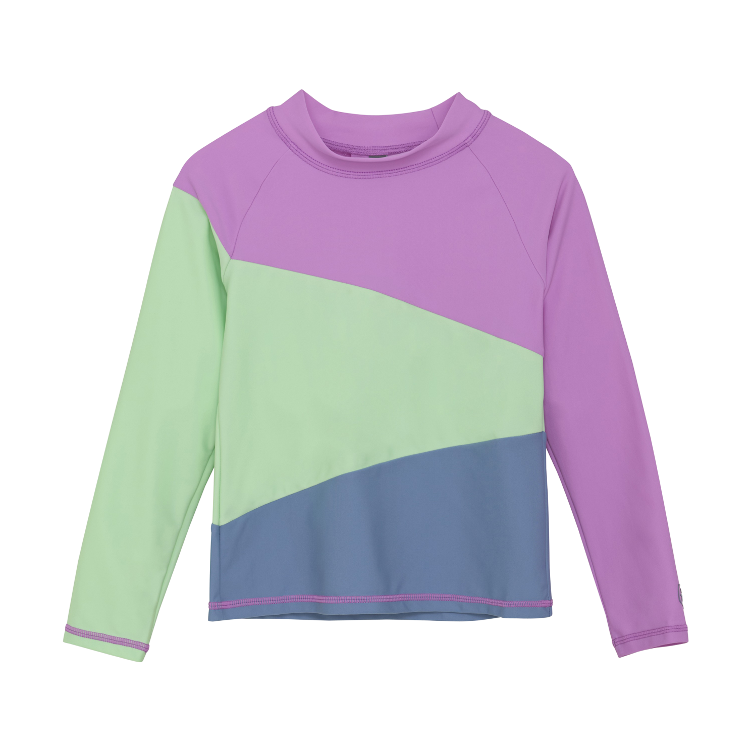 Color Kids Pige Badebluse UV 50+ - Iris Orchid - 104