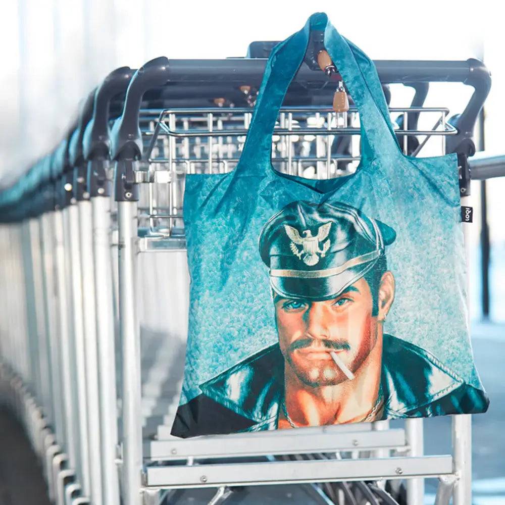 Tom of Finland day and night recycled bag