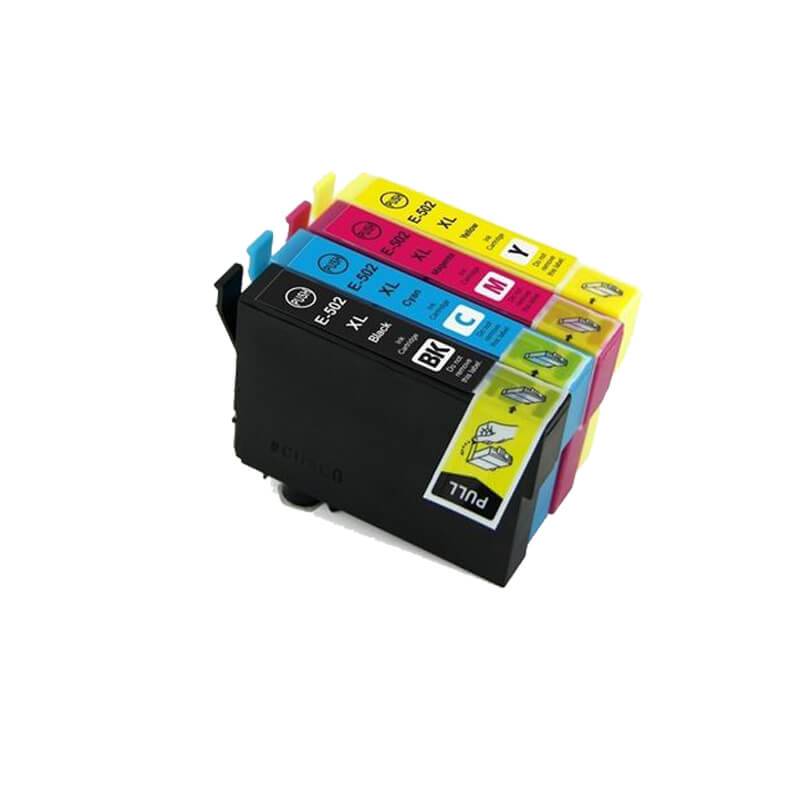 Pixojet bläckpatroner Epson 502 XL - C13T02W64010, 4 st. rabattpaket 60,2 ml