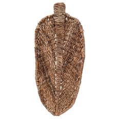 Bakke i flet, bananblad, 59cm