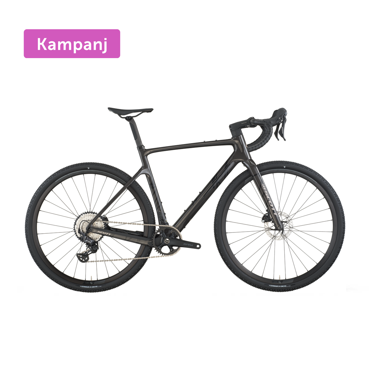 Scott Bike Addict Gravel 30 Svart - L 2024