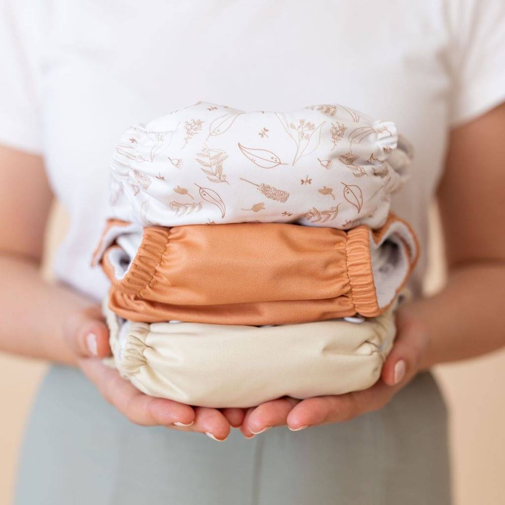 Bare and Boho veslugende og økonomiske genanvendelig ble - One size - 3-Pak