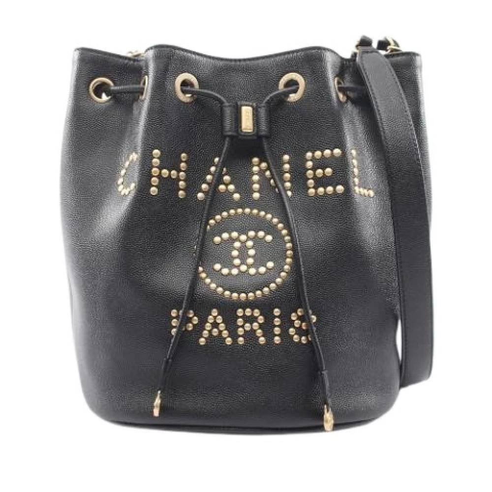 Chanel Vintage Pre-owned Vintage Bucket Bag - Vintage - Dame - Sort - ONE SIZE - Uld