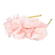 Souza Maskeradkläder - Diadem m. Blommor - Annemarie - Rosa - Souza - One Size - Håraccessoarer