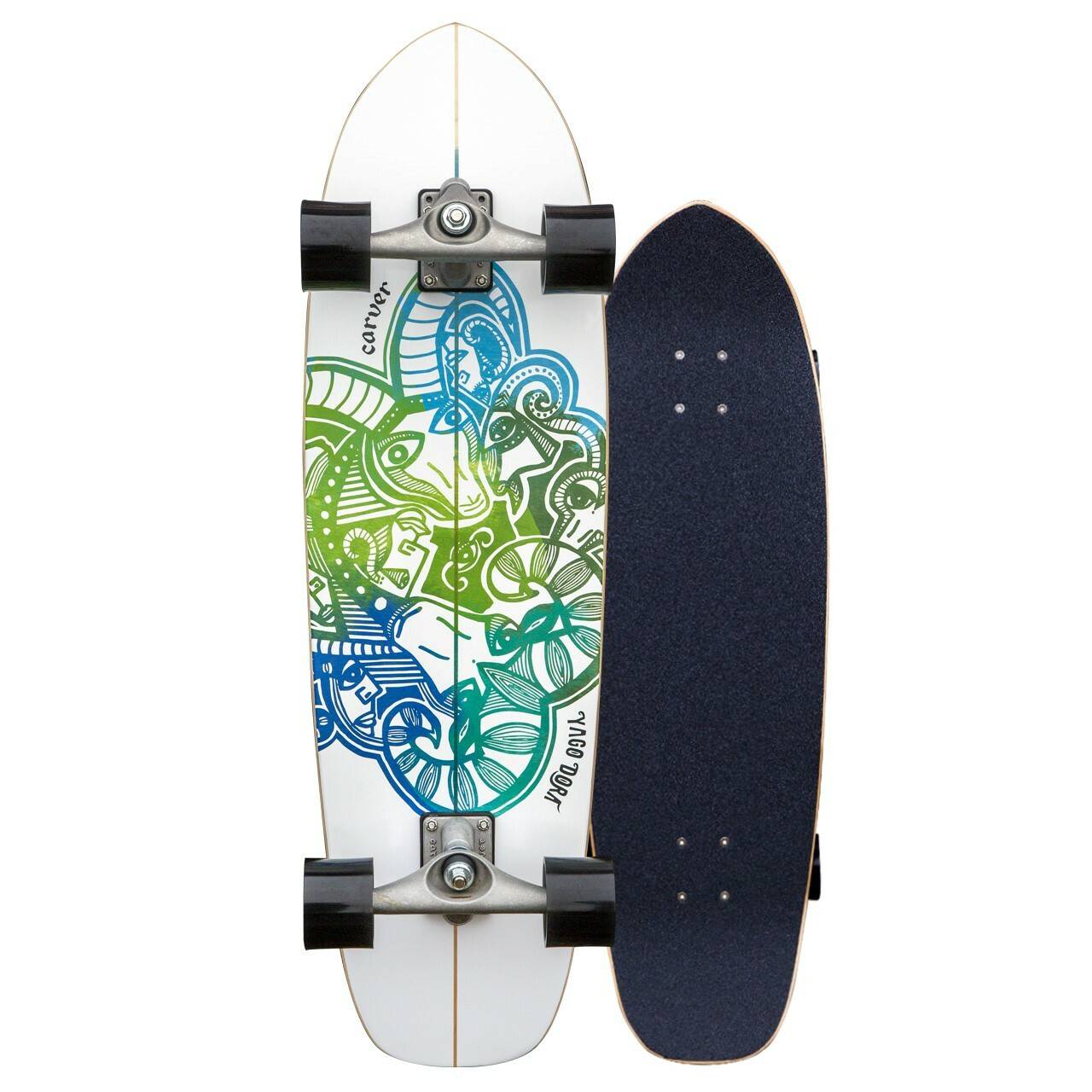 Carver Yago Skinny Goat 30.75" Surfskate (Truckar: Carver C7 Truck)