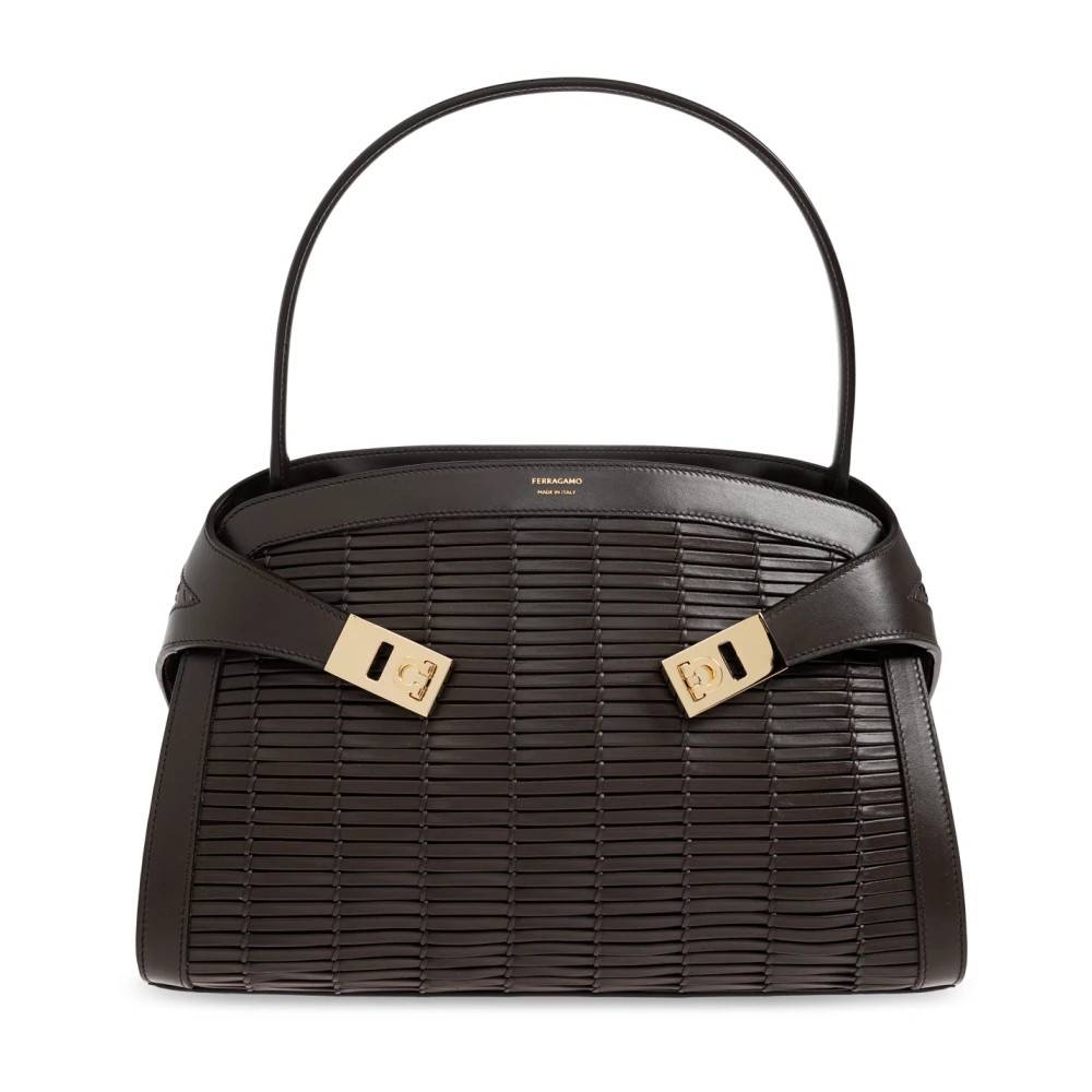 Ferragamo - Hug Läder Väska Väskor - Dam - ONE Size - Läder