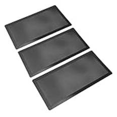 PC Fläkt Dust Mesh Filter PVC Datorfodral Dammtät Filterkåpa Magnetisk Svart 120x240 Mm för Fläktventilation för Hemdator