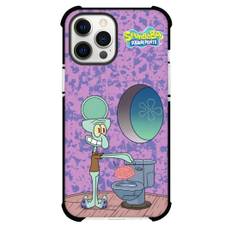 SpongeBob Squidward Phone Case For iPhone Samsung Galaxy Pixel OnePlus Vivo Xiaomi Asus Sony Motorola Nokia - Squidward Putting Brain In The Toilet