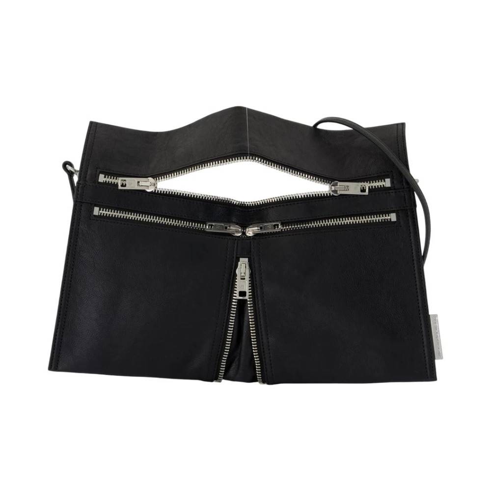 Alexander Wang Quiltet Læder Crossbody Taske i Sort - Tasker - Dame - Sort - ONE SIZE - Læder